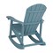 Flash Furniture Sea Foam Poly Resin Adirondack Style Rocking Chair JJ-C14705-SFM-GG - alternate 2